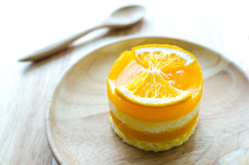 Cake Cooked in an Orange