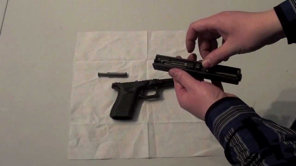 How to disassemble a glock 19b